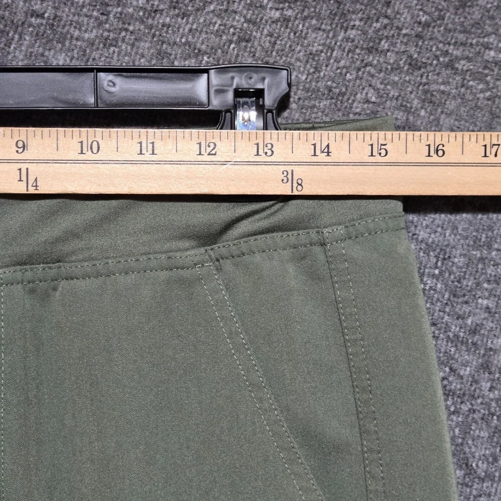 Figs Scrub Pants Mens M Tall Dark Moss Green Axim Cargo Straight Leg Classic Fit